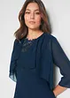 Chiffongbolero med återvunnen polyester, bonprix