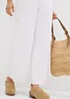 Wide Leg Jeans, High Waist, cropped, bonprix