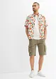 Cargoshorts av ren bomull, Relaxed Fit, bonprix