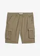 Cargoshorts av ren bomull, Relaxed Fit, bonprix