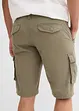Cargoshorts av ren bomull, Relaxed Fit, bonprix