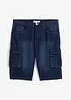 Jeansshorts med cargofickor, Relaxed Fit, bonprix