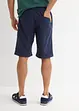 Dra på-shorts i linneblandning, Regular Fit, bonprix
