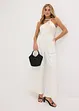 Jumpsuit med satin, bonprix