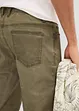 Långa shorts med tvättade effekter, Regular Fit, bonprix
