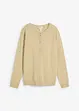 Cardigan med rund halsringning, bonprix