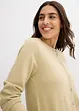 Cardigan med rund halsringning, bonprix