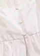 Blus med puffärmar och knappar, bonprix