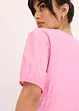 Blus med knytband, bonprix