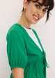Blus med knytband, bonprix