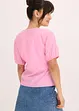 Blus med knytband, bonprix