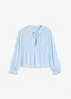 Blus med hålbroderi, bonprix