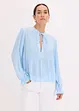 Blus med hålbroderi, bonprix