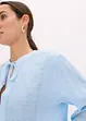 Blus med hålbroderi, bonprix