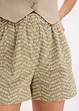 Shorts med hålbroderi, bonprix