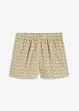 Shorts med hålbroderi, bonprix