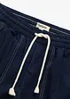 Byxa med snodd i midjan och kontrasterande sömmar, av lätt twill, bonprix