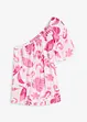 Blus i one-shoulder-modell av viskos med struktur, bonprix