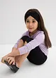 Caprileggings i elastisk bomullsmix för barn (2-pack), bonprix