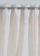Blommönstrad gardin i återvunnen polyester (1-pack), bonprix