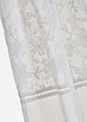 Gardinlängd med broderi i ekologisk bomull (1-pack), bonprix