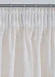 Blommönstrad gardin i återvunnen polyester (1-pack), bonprix