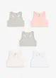 BH-topp (5-pack), bonprix