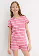 Pyjamas med shorts (4 delar), bonprix