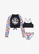 Bikini och badtopp (set i 3 delar), bonprix