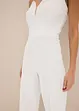 Jumpsuit med spets och smala axelband, bonprix