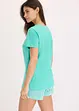 Pyjamas med shorts, bonprix
