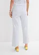 Wide Leg Cropped jeans med hög midja, bonprix
