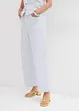 Wide Leg Cropped jeans med hög midja, bonprix