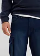 Jeansshorts med cargofickor, Relaxed Fit, bonprix
