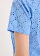 Moderiktig blus med hålbroderi, bonprix