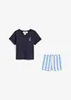 T-shirt och shorts för bebisar i ren ekologisk bomull (2 delar), bonprix