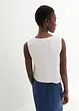 Bluslinne med omlottlook i rent linnematerial, bonprix