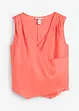 Bluslinne med omlottlook i rent linnematerial, bonprix