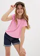 Jeansshorts med medelhög midja, bonprix