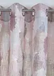 Mönstrad gardinlängd med återvunnen polyester (1-pack), bonprix