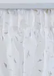 Gardin med återvunnen polyester och glansigt tryck (1 styck), bonprix