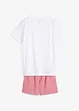 Pyjamas med shorts av muslin (2 delar), bonprix