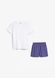 Pyjamas med shorts av muslin (2 delar), bonprix