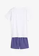 Pyjamas med shorts av muslin (2 delar), bonprix