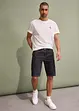 Stretchiga jeansbermudas, Relaxed Fit, bonprix