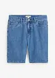 Stretchiga jeansbermudas, Relaxed Fit, bonprix