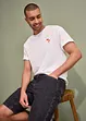 Stretchiga jeansbermudas, Relaxed Fit, bonprix