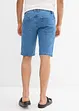 Stretchiga jeansbermudas, Relaxed Fit, bonprix