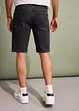 Stretchiga jeansbermudas, Relaxed Fit, bonprix