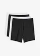 Mellanlång boxertrosa med hög midja (4-pack), bonprix